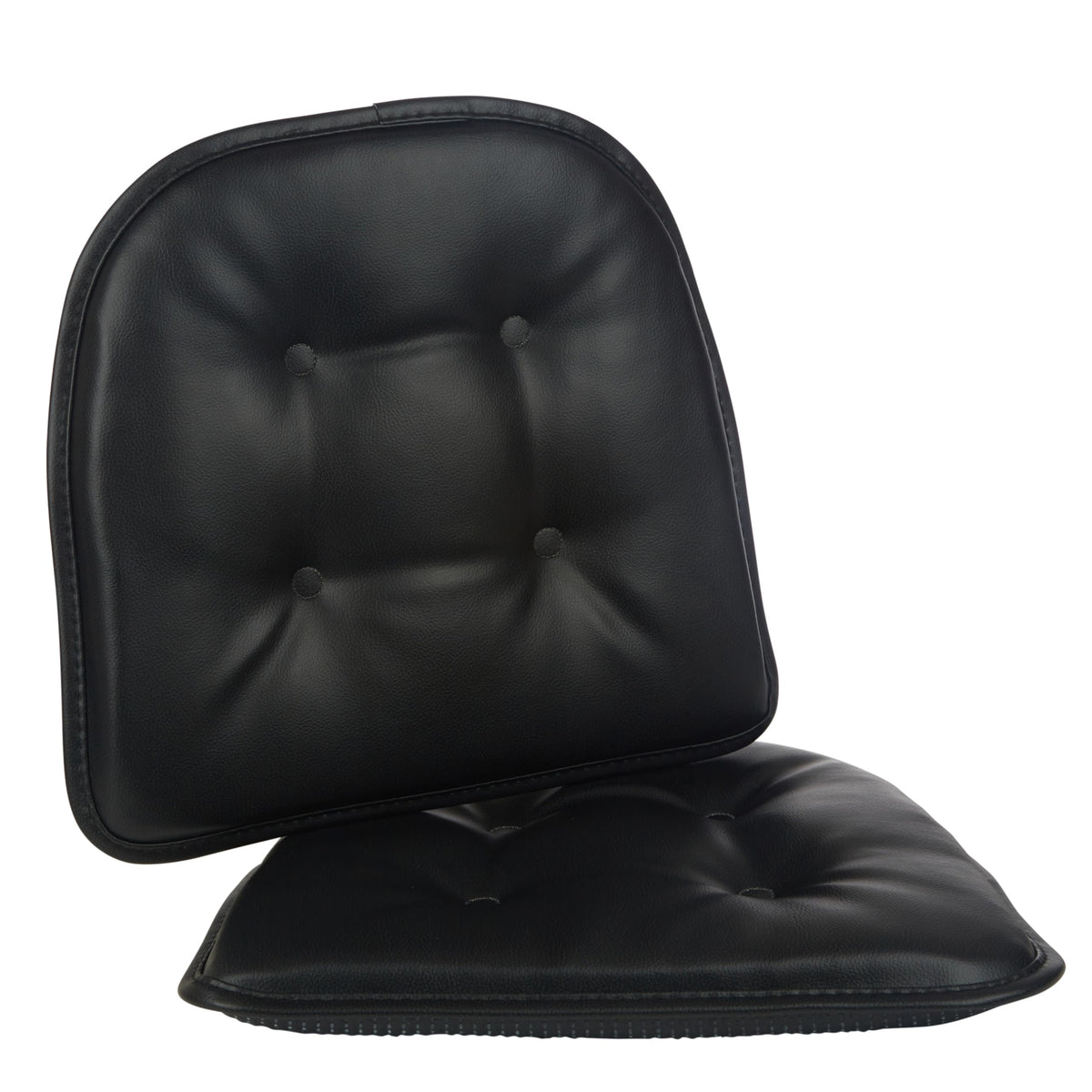 Non-Slip Chair Cushions, Assembled in USA, U-Shaped Skid-Proof Seat Pads for Dining Room, Kitchen, Office, 15"x16"