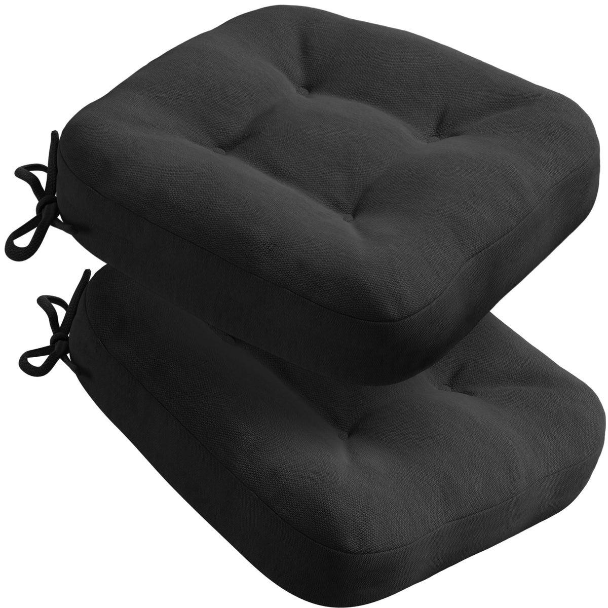 Codi Dining Chair Cushions 6 Pack, Thick Memory Foam Kitchen Seat Pads
