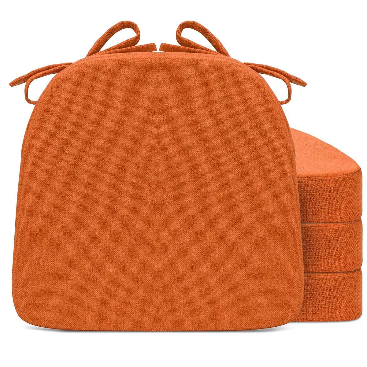 Sunsleek Chair Cushions for Dining Chairs D-Shaped Seat Cushions Chair Pads
