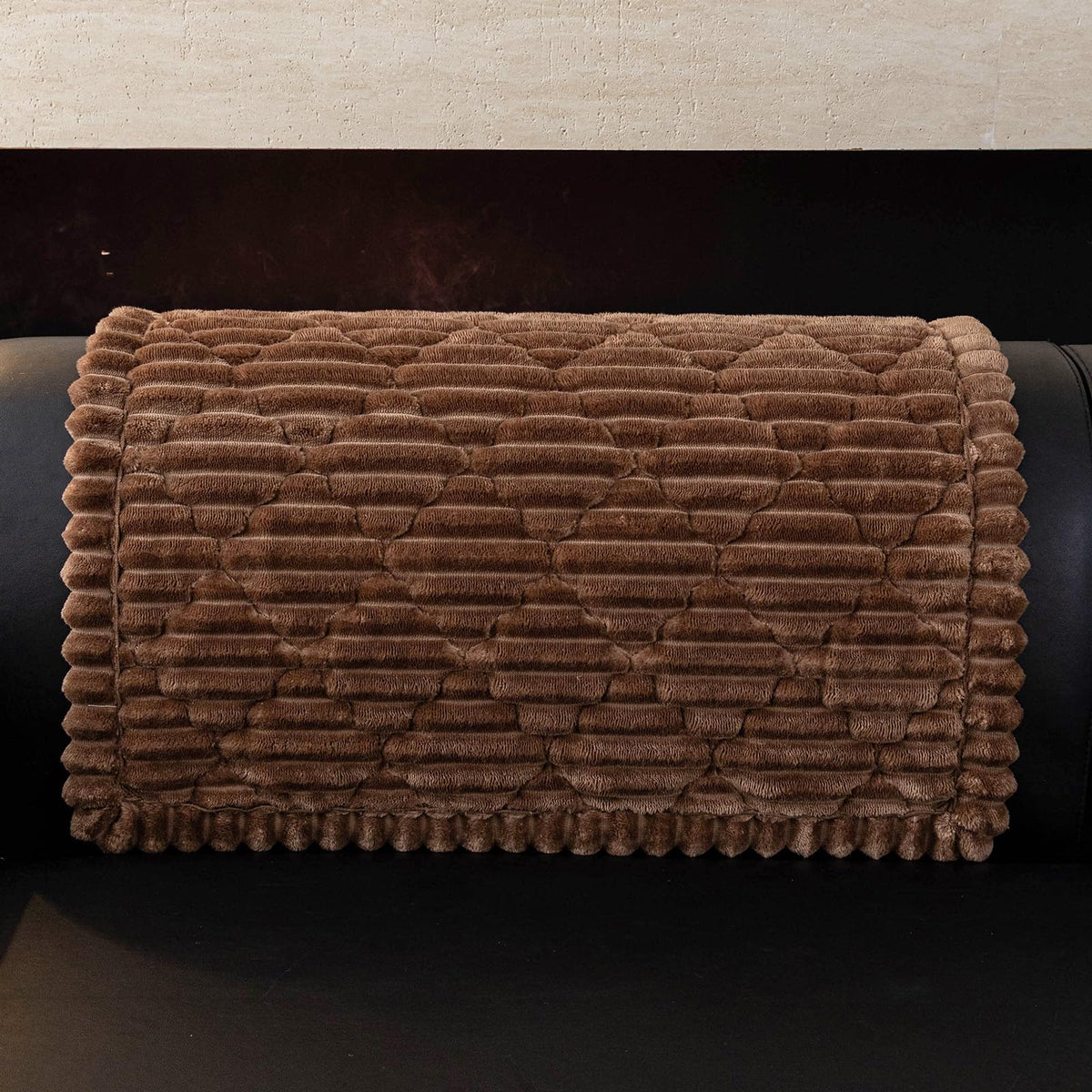 Plush Couch Cover for Pet,Dog Couch Cover for Sofa,Light Gray