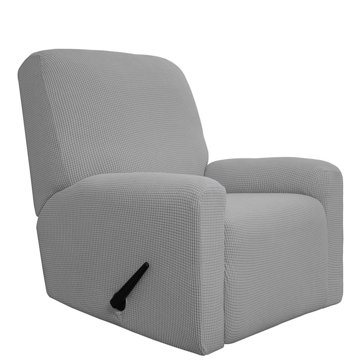 Easy-Going Stretch Recliner Chair Sofa Slipcover Washable Dark Gray