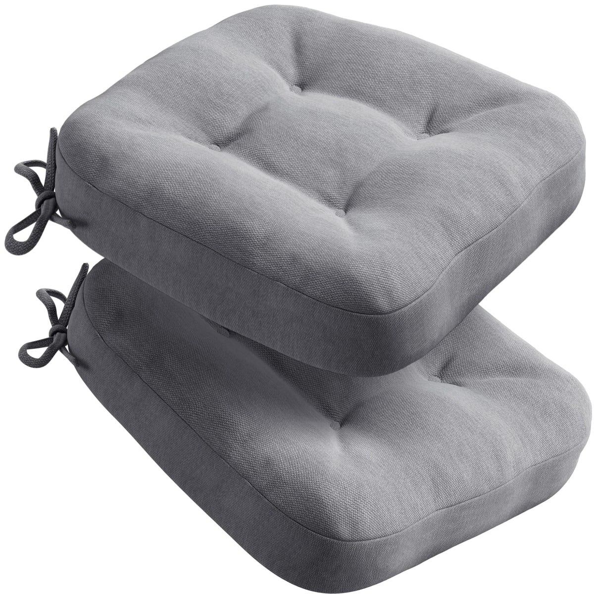 Codi Dining Chair Cushions 6 Pack, Thick Memory Foam Kitchen Seat Pads