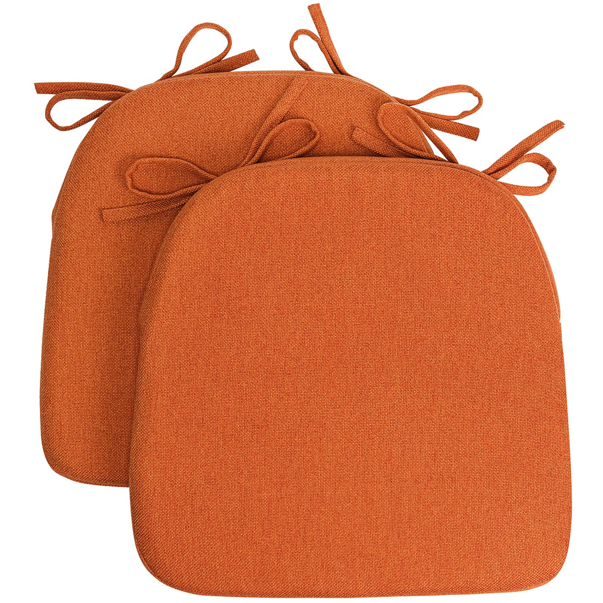 Sunsleek Chair Cushions for Dining Chairs D-Shaped Seat Cushions Chair Pads