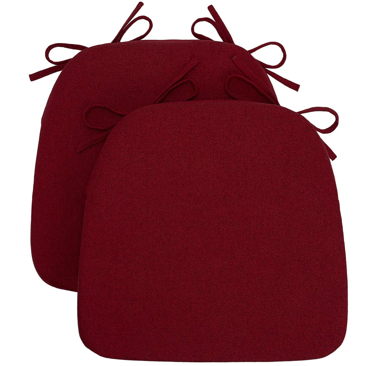 Sunsleek Chair Cushions for Dining Chairs D-Shaped Seat Cushions Chair Pads