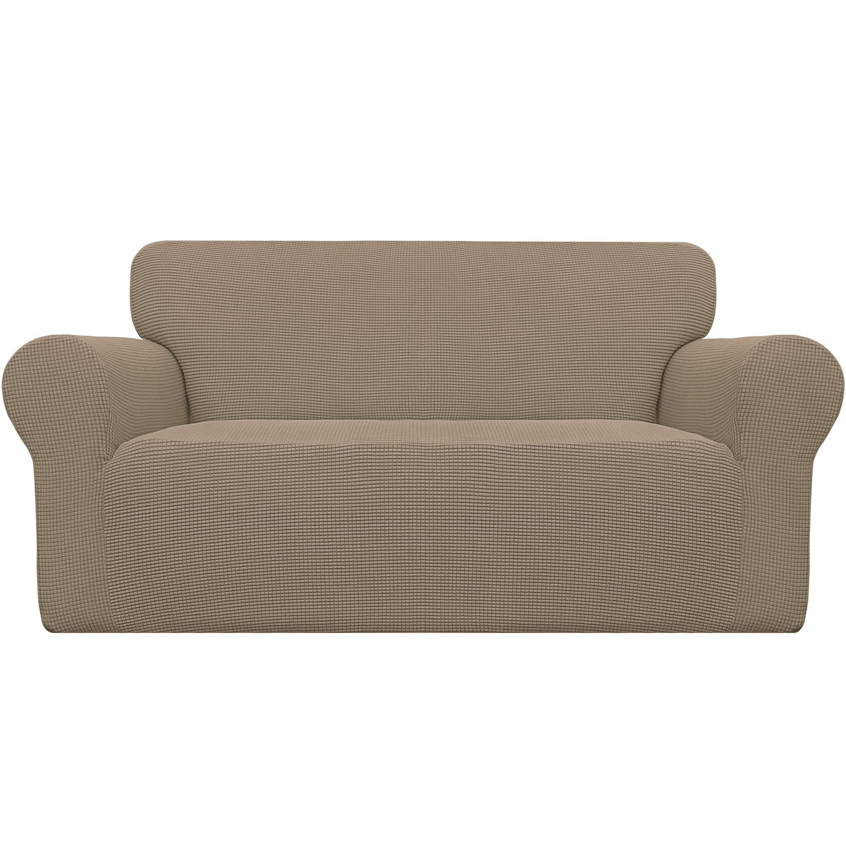 Easy-Going Stretch Couch Covers for Sofa Washable Large Dark Gray