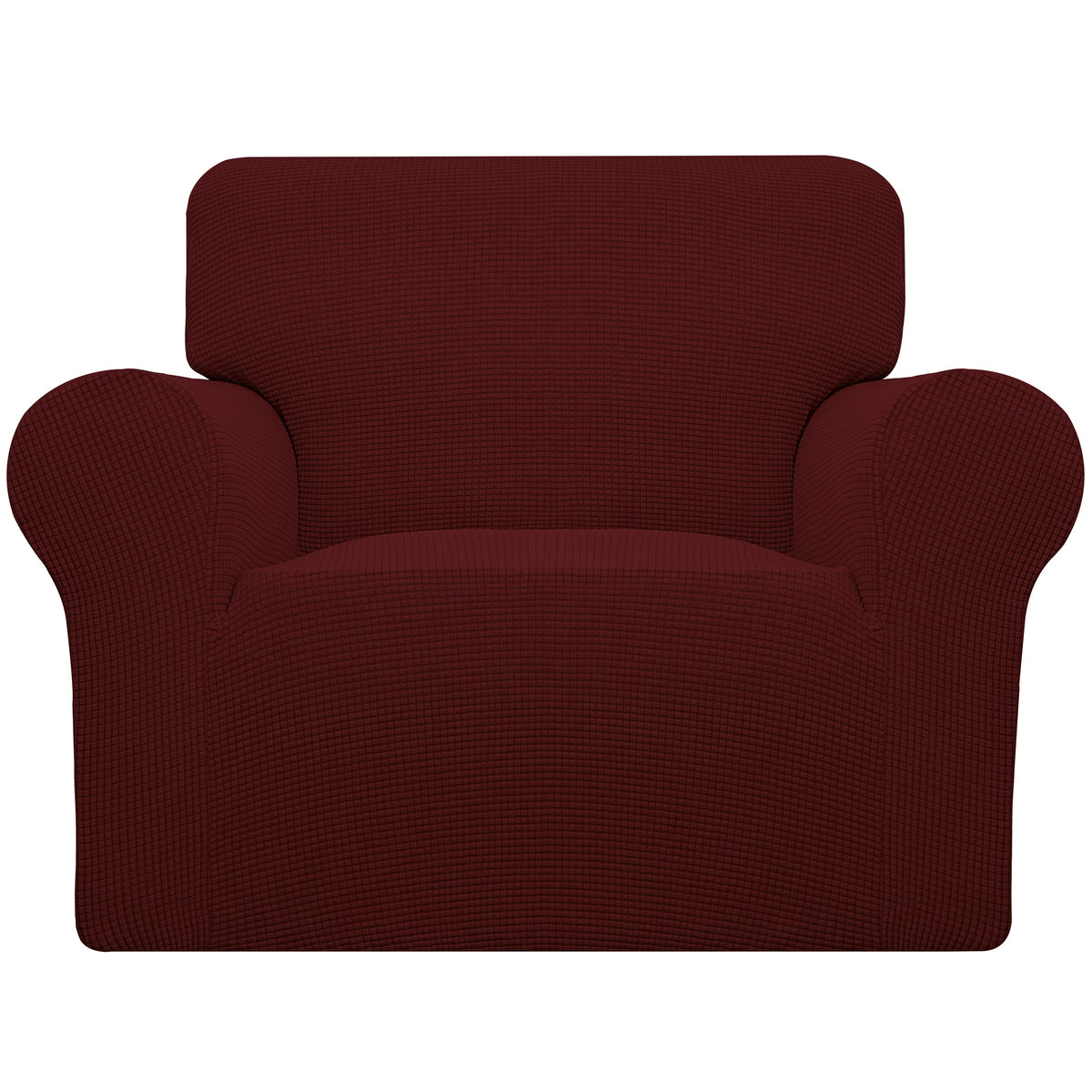 Easy-Going Stretch Oversized Sofa Couch Slipcover Washable Dark Gray