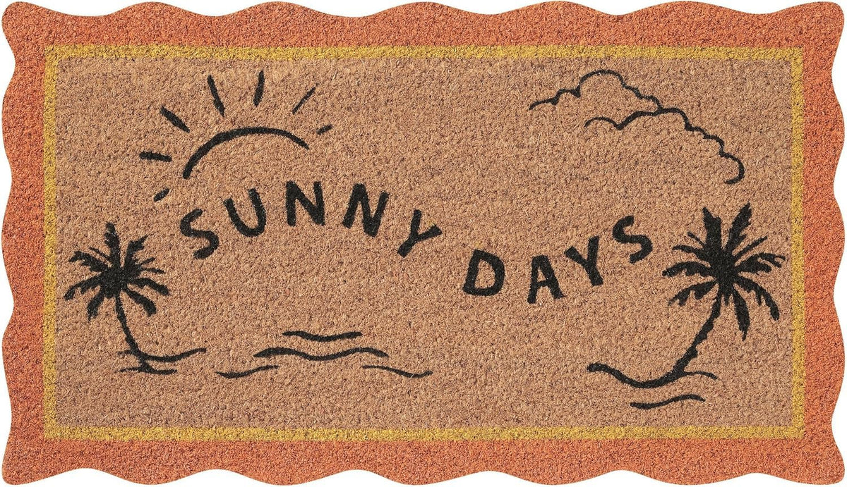 Folkulture Door Mat, Welcome Mat, Welcome Matt Outdoor Doormats - 16" x 28"
