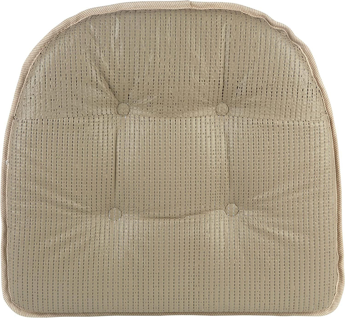 Non-Slip Chair Cushions, Assembled in USA, U-Shaped Skid-Proof Seat Pads for Dining Room, Kitchen, Office, 15"x16"