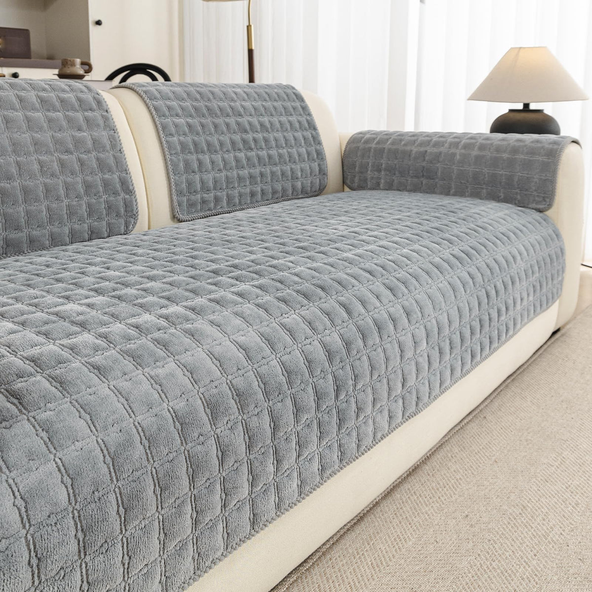 Couch Covers for Sectional Sofa, Sectional Couch Covers for Dogs Pets
