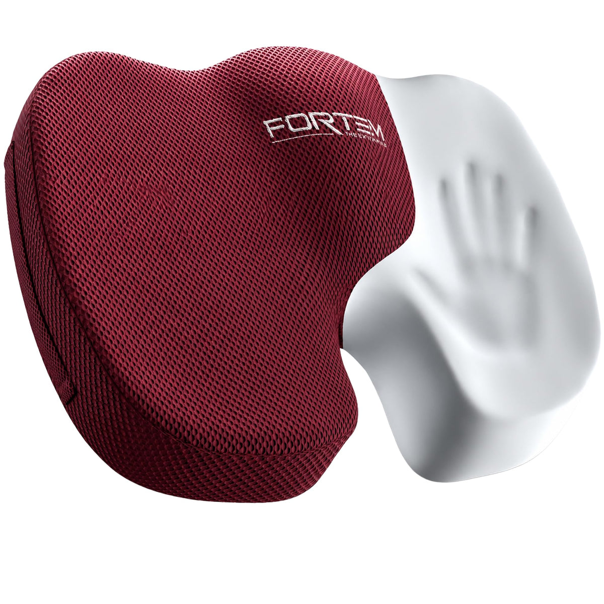 FORTEM Seat Cushion, Office Chair Cushion for Tailbone Sciatica Pain Relief