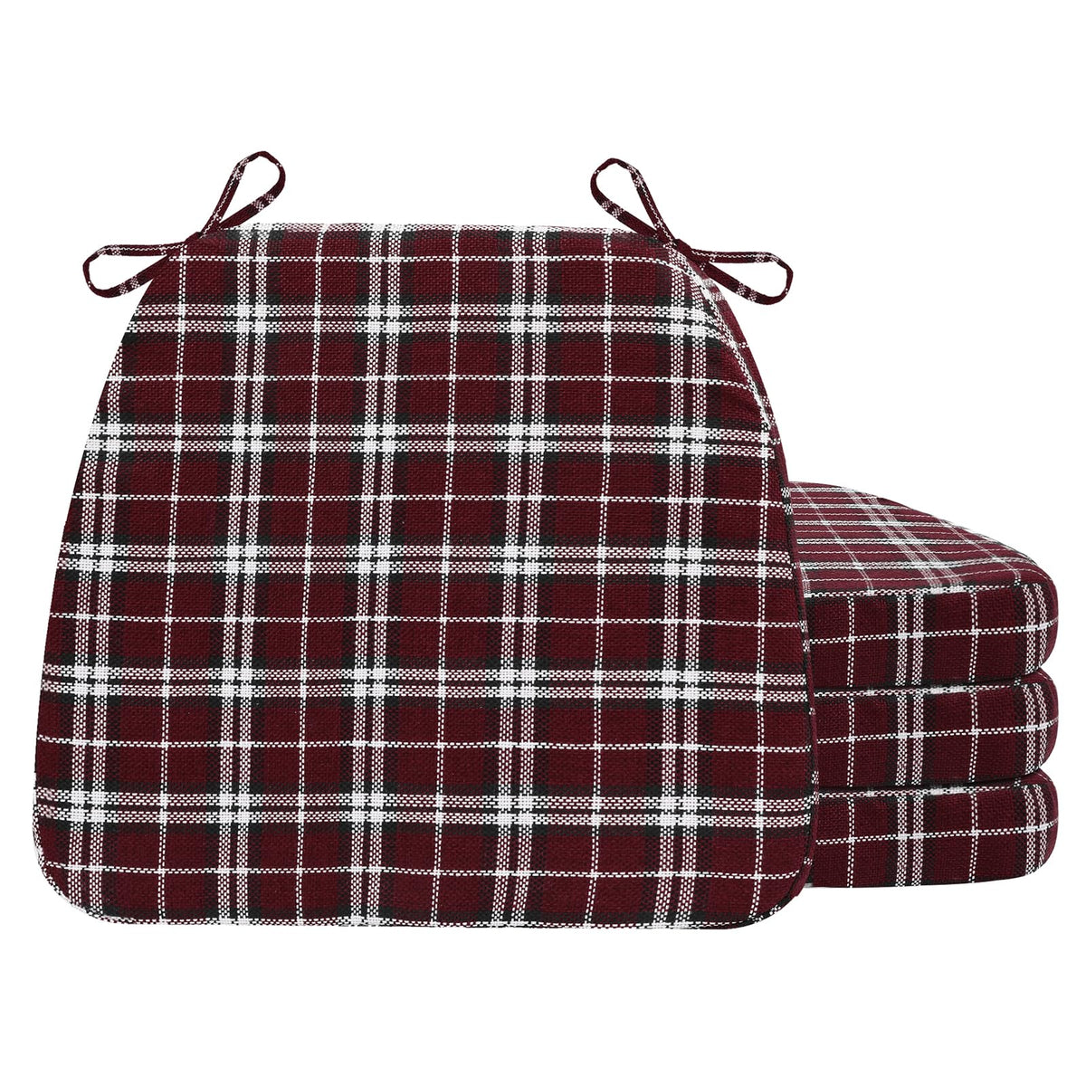 AAAAAcessories Chair Cushions for Dining Chairs, 17 x 16 x 2 in, Set of 6