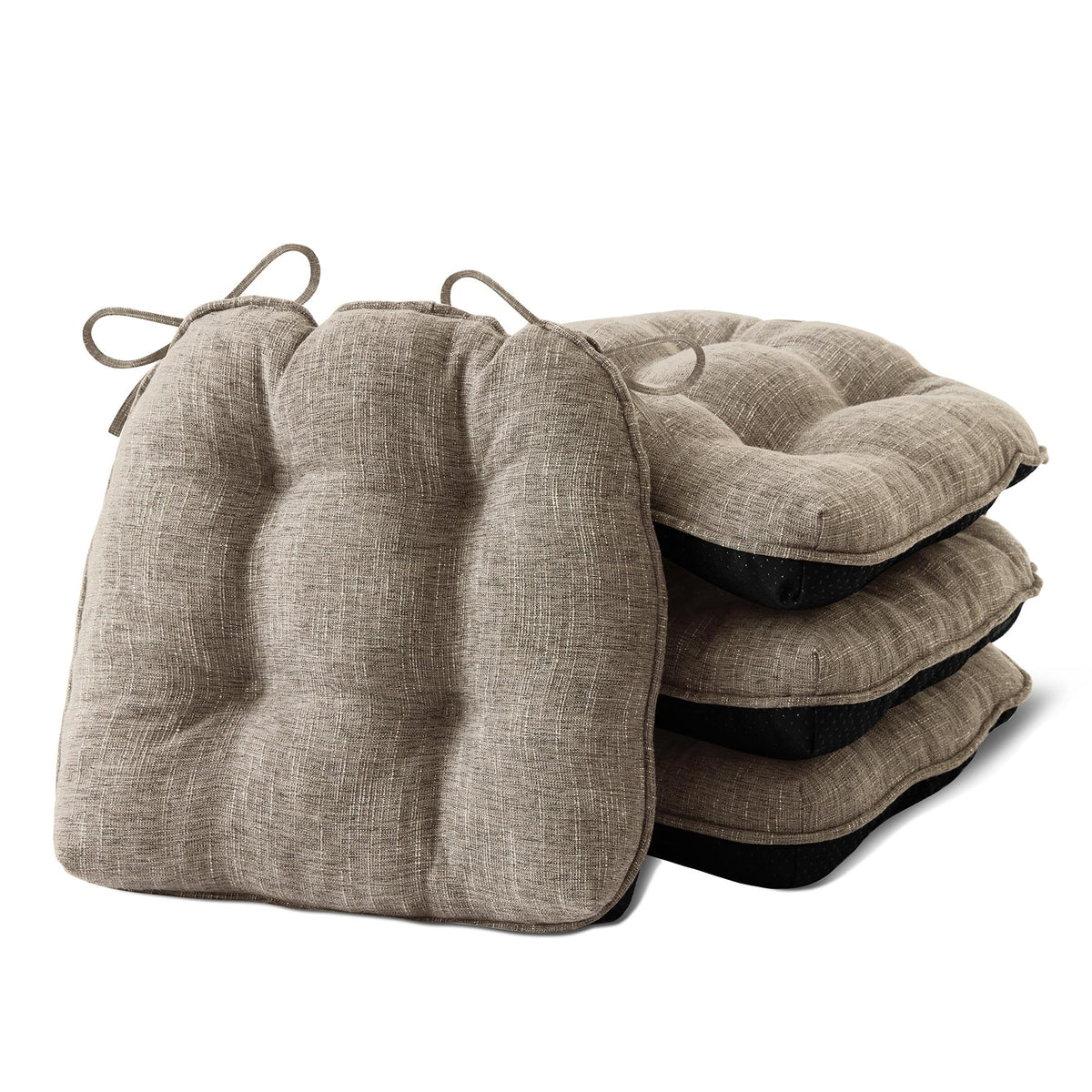 IPYNBAP Chair Cushions for Dining Chairs Set of 4, 15.5"x15.5"x4", Navy