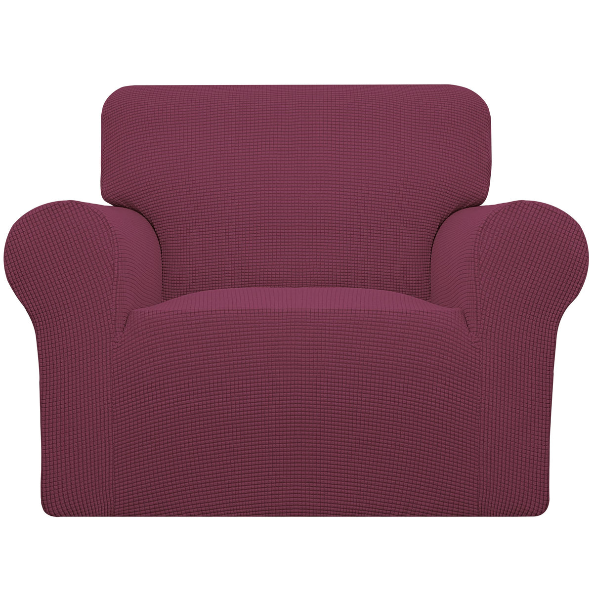 Easy-Going Stretch Loveseat Couch Covers Washable Dark Gray