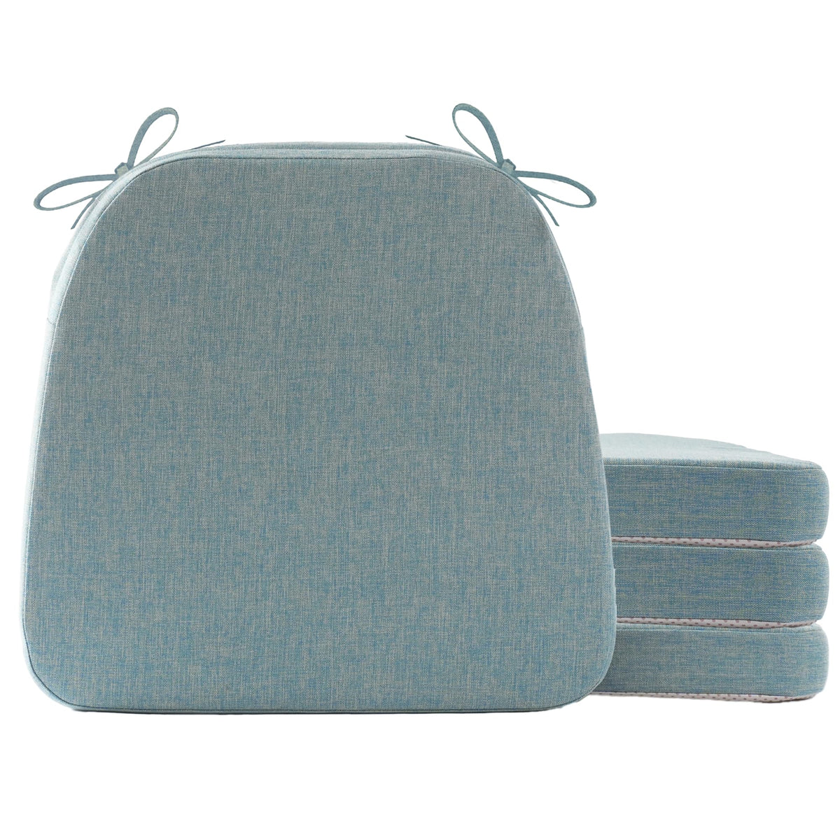 Battilo Chair Cushions for Dining Chairs, 16"x16"x2", Set of 2, Sage Green