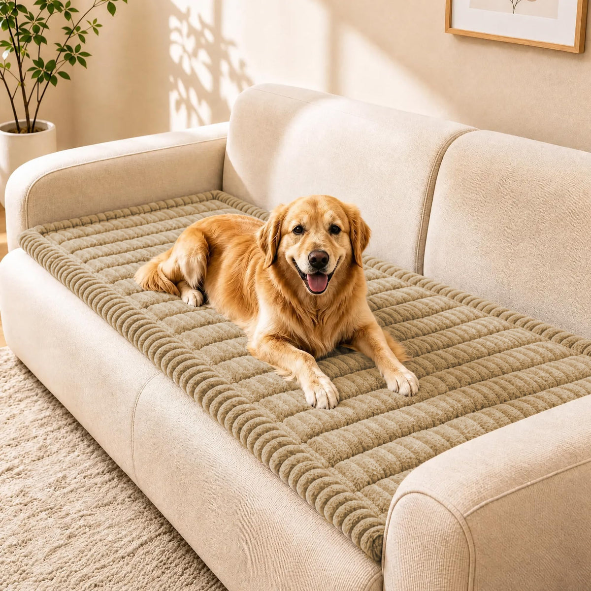 BIETYONE Couch Covers for Dogs,Washable Non Slip Sofa Protector for Pets