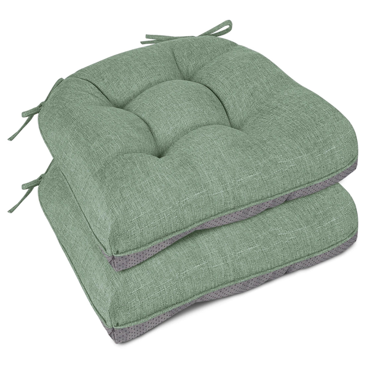 Chair Cushions for Dining Chairs Set of 4, 18"x18"x3", Coffee