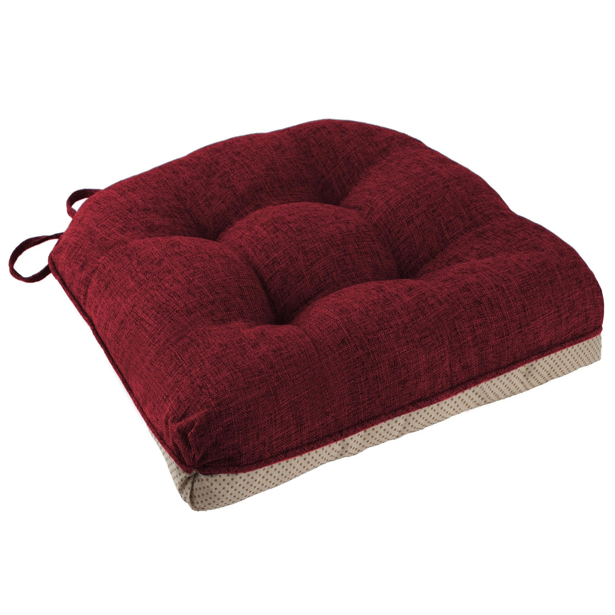 Chair Cushions for Dining Chairs Set of 4, 18"x18"x3", Coffee