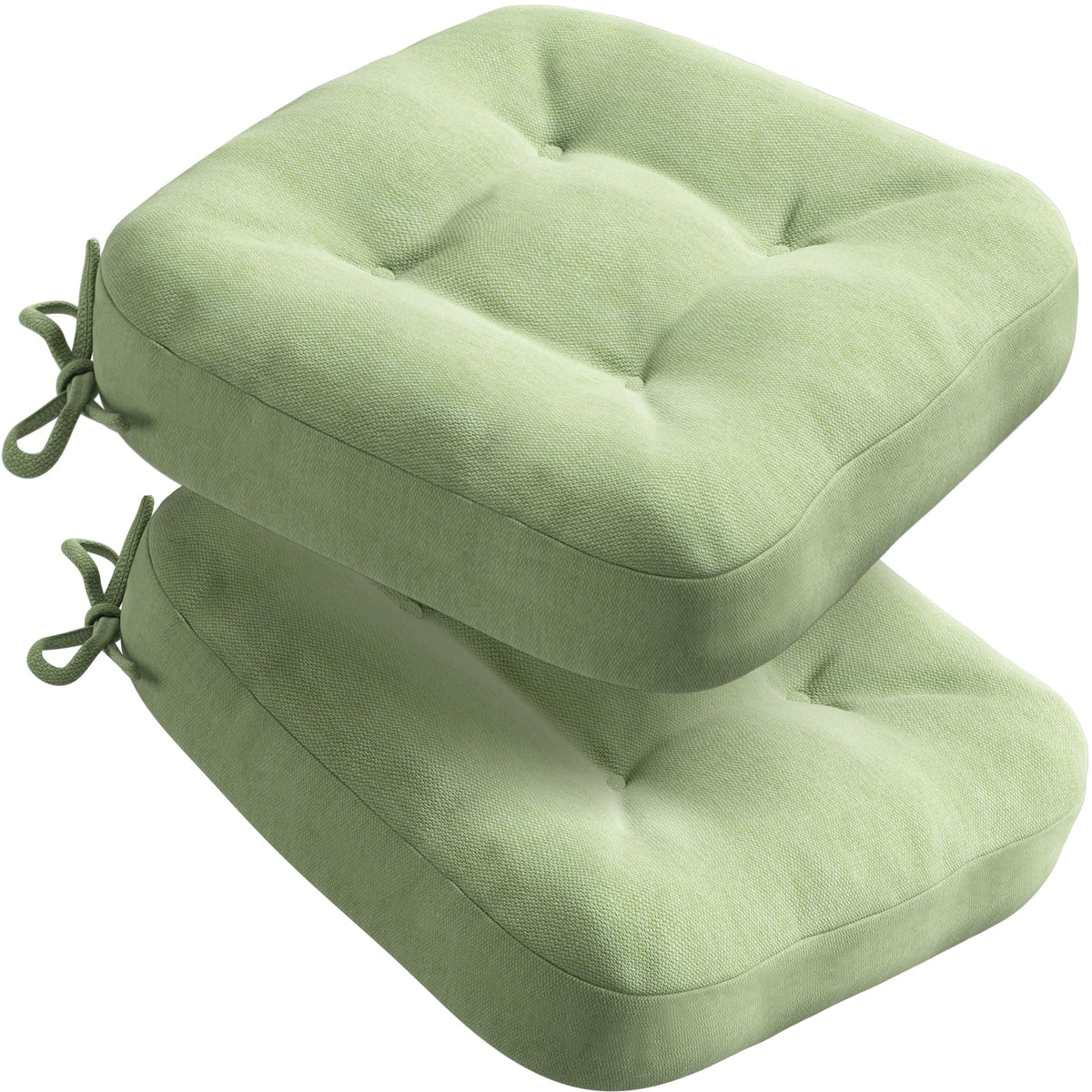 Codi Dining Chair Cushions 6 Pack, Thick Memory Foam Kitchen Seat Pads
