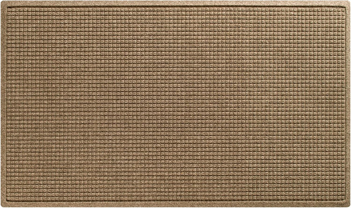 WaterHog Squares Front Door Mat Indoor Outdoor Entrance, All-Weather Mats