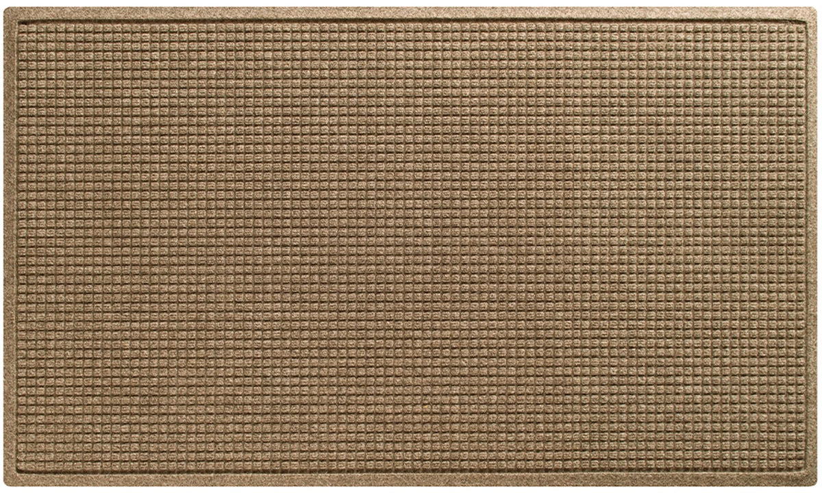 WaterHog Squares Front Door Mat Indoor Outdoor Entrance, All-Weather Mats