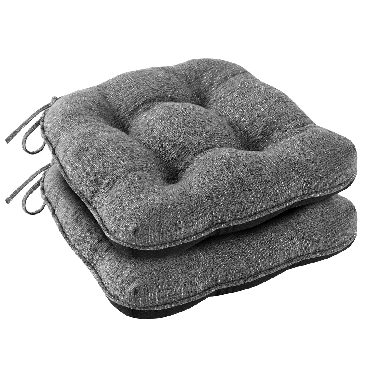 IPYNBAP Chair Cushions for Dining Chairs Set of 4, 15.5"x15.5"x4", Navy