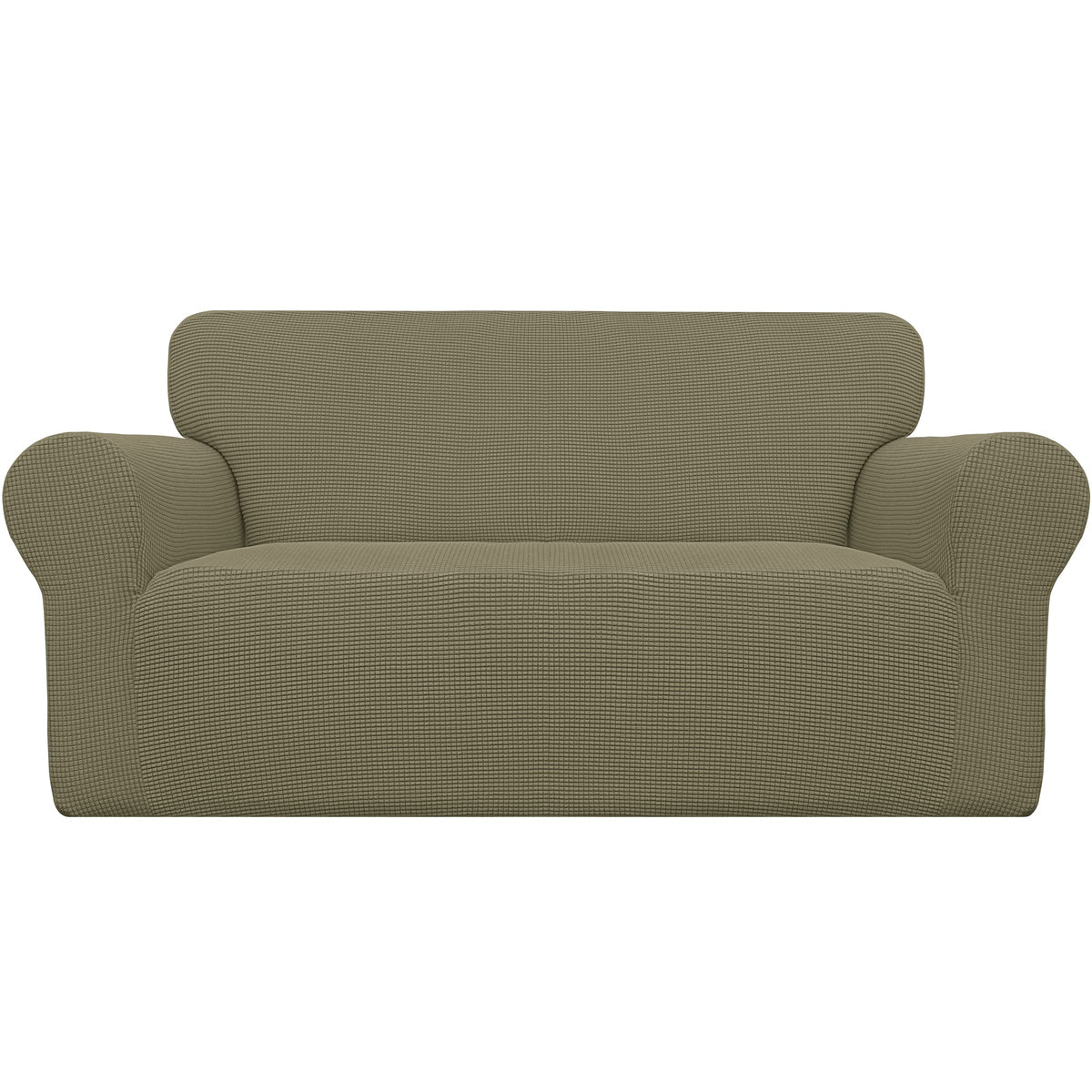 Easy-Going Stretch Couch Covers for Sofa Washable Large Dark Gray