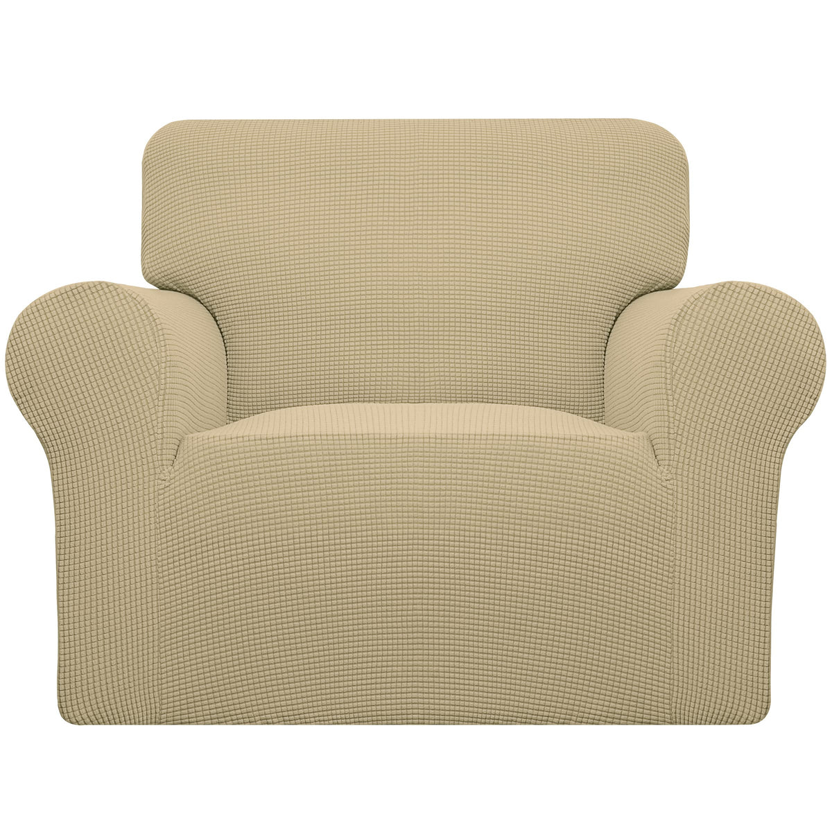 Easy-Going Stretch Couch Covers for Sofa Washable Large Cream