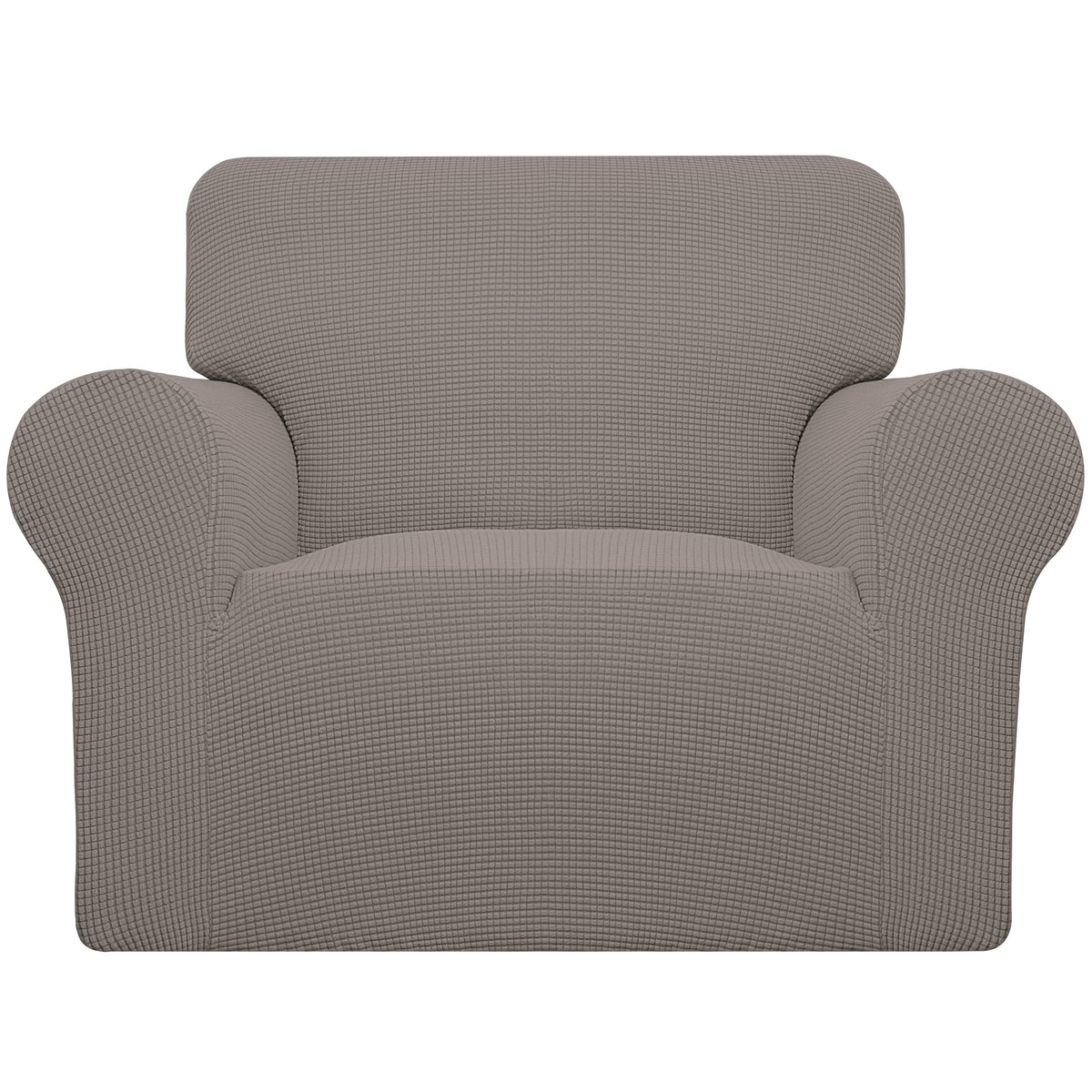 Easy-Going Stretch Couch Covers for Sofa Washable Large Dark Gray