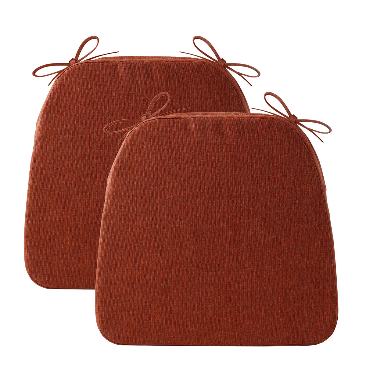 Battilo Chair Cushions for Dining Chairs, 16"x16"x2", Set of 2, Sage Green
