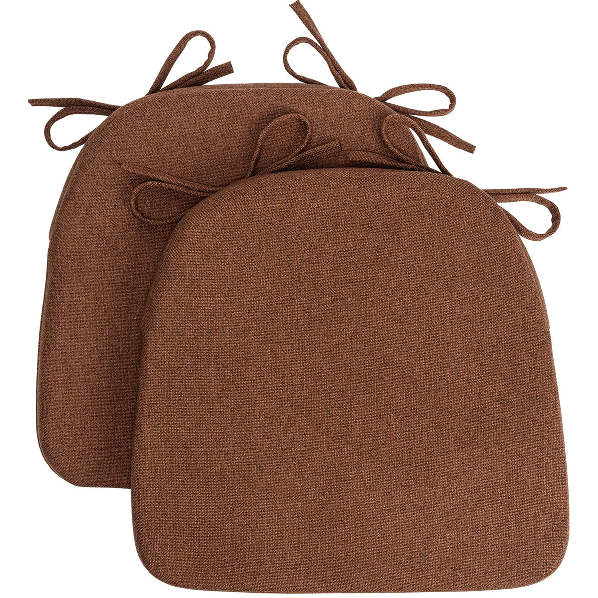 Sunsleek Chair Cushions for Dining Chairs D-Shaped Seat Cushions Chair Pads