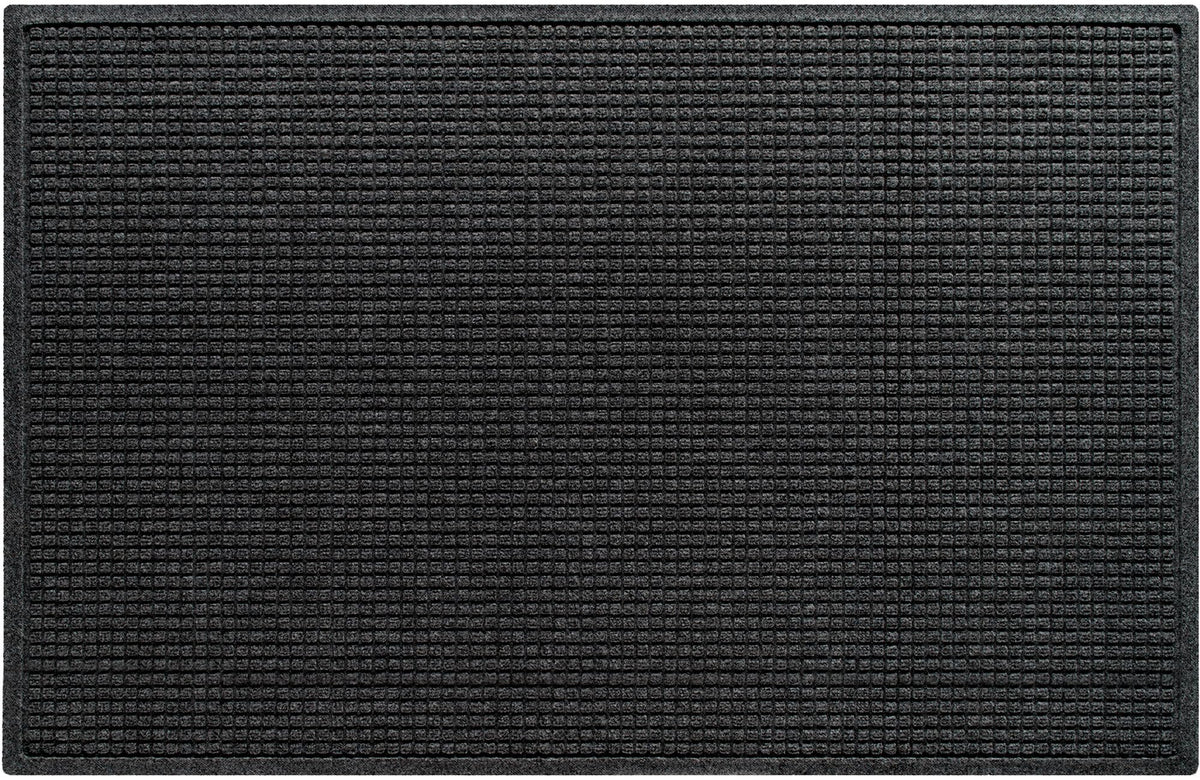 WaterHog Squares Front Door Mat Indoor Outdoor Entrance, All-Weather Mats