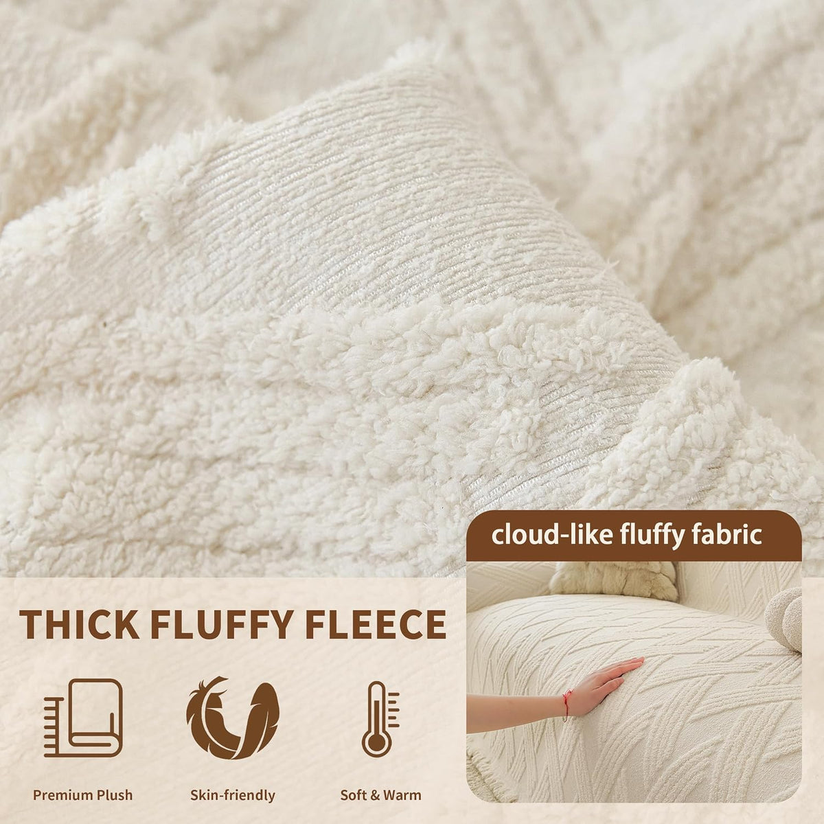 Couch Covers for Dogs, Sofa Covers for 3 Cushion Couch Washable