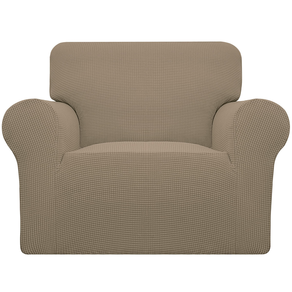 Easy-Going Stretch Couch Covers for Sofa Washable Large Black