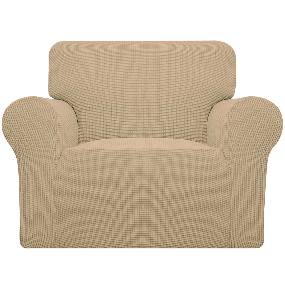 Easy-Going Stretch Couch Covers for Sofa Washable Large Black