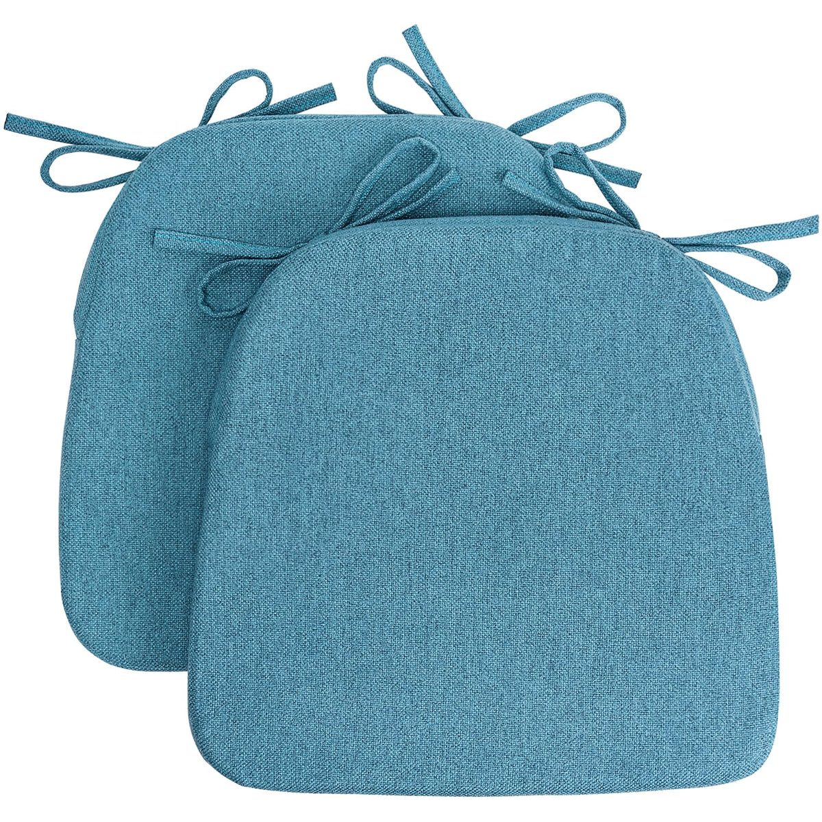 Sunsleek Chair Cushions for Dining Chairs D-Shaped Seat Cushions Chair Pads
