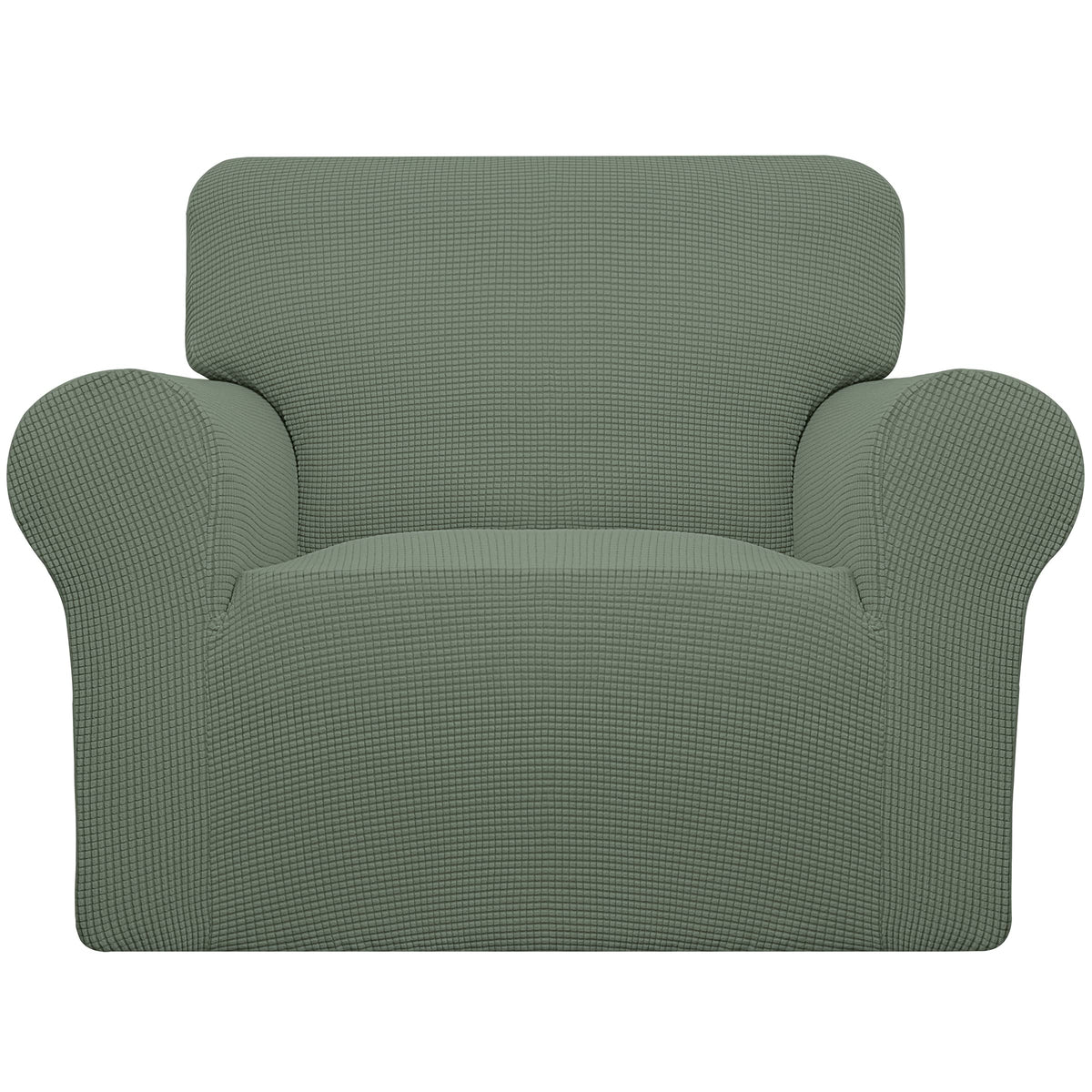Easy-Going Stretch Couch Covers for Sofa Washable Large Dark Gray