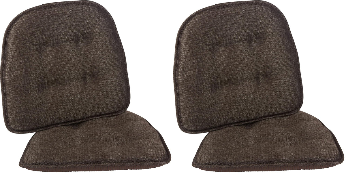 Non-Slip Chair Cushions, Assembled in USA, U-Shaped Skid-Proof Seat Pads for Dining Room, Kitchen, Office, 15"x16"