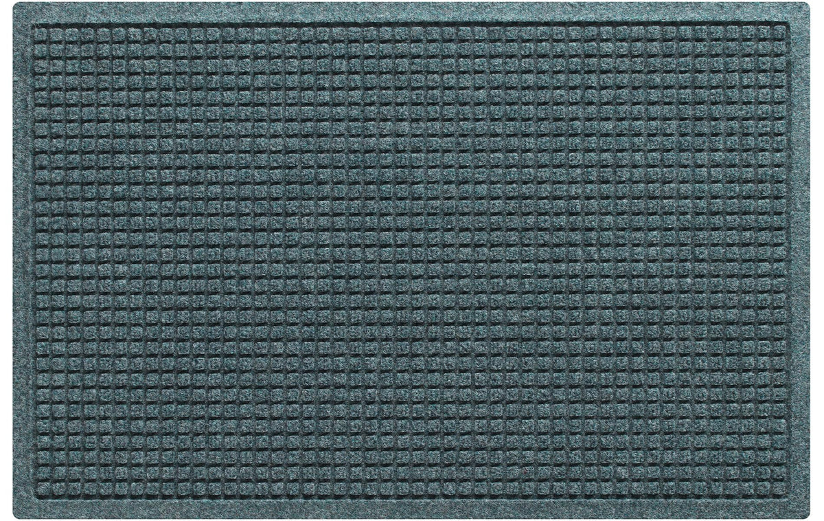 WaterHog Squares Front Door Mat Indoor Outdoor Entrance, All-Weather Mats