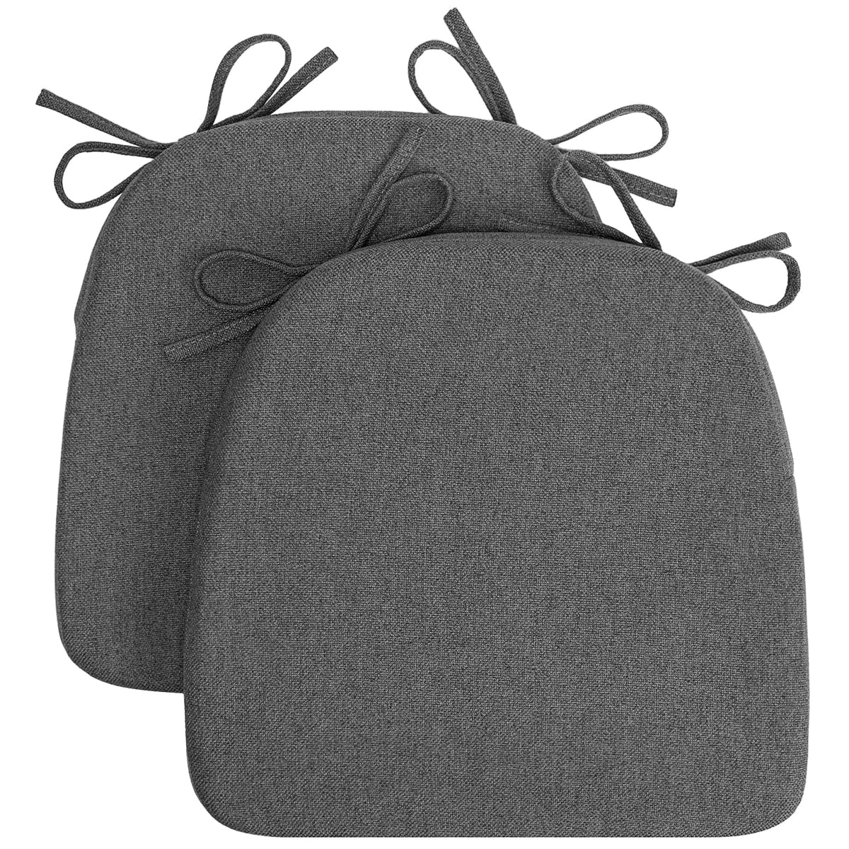 Sunsleek Chair Cushions for Dining Chairs D-Shaped Seat Cushions Chair Pads