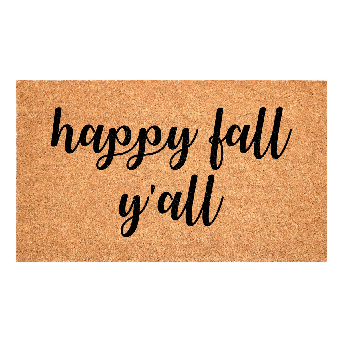 Calloway Mills 121981729 Nature's Bounty Outdoor Coir Doormat, Non Slip Vinyl Backing,Fall Front Door Mat,17" x 29", Multicolor