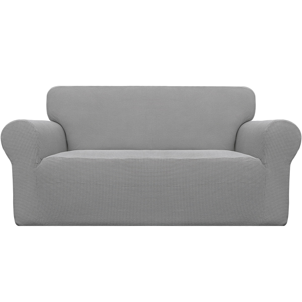 Easy-Going Stretch Oversized Sofa Couch Slipcover Washable Dark Gray