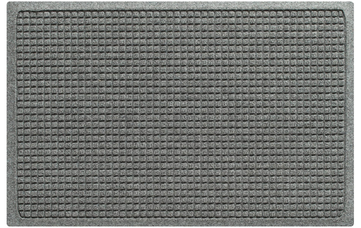 WaterHog Squares Front Door Mat Indoor Outdoor Entrance, All-Weather Mats