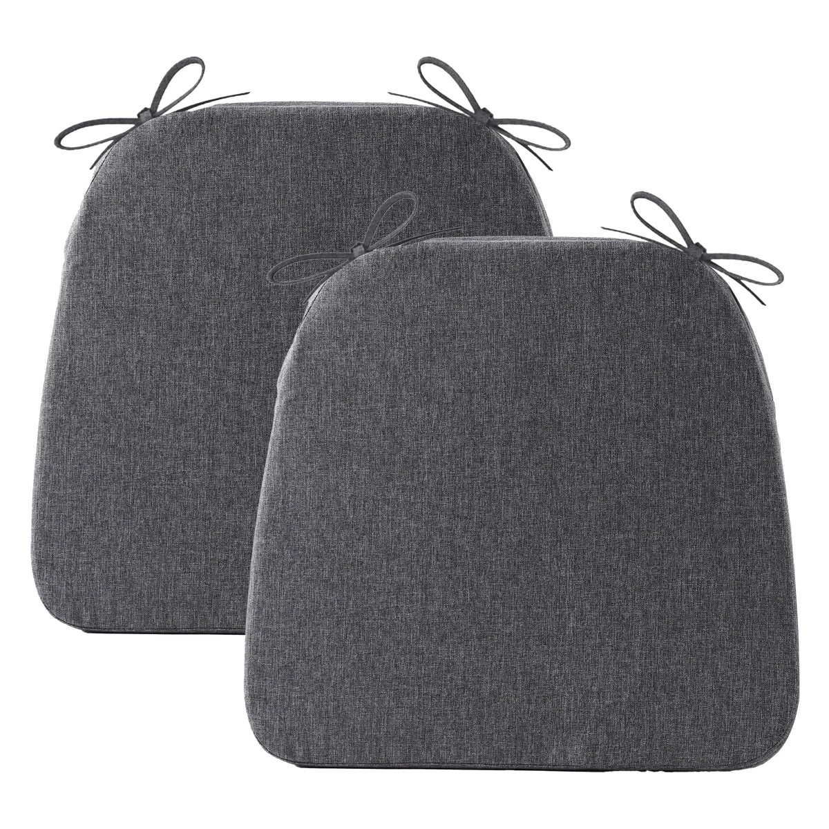 Battilo Chair Cushions for Dining Chairs, 16"x16"x2", Set of 2, Sage Green