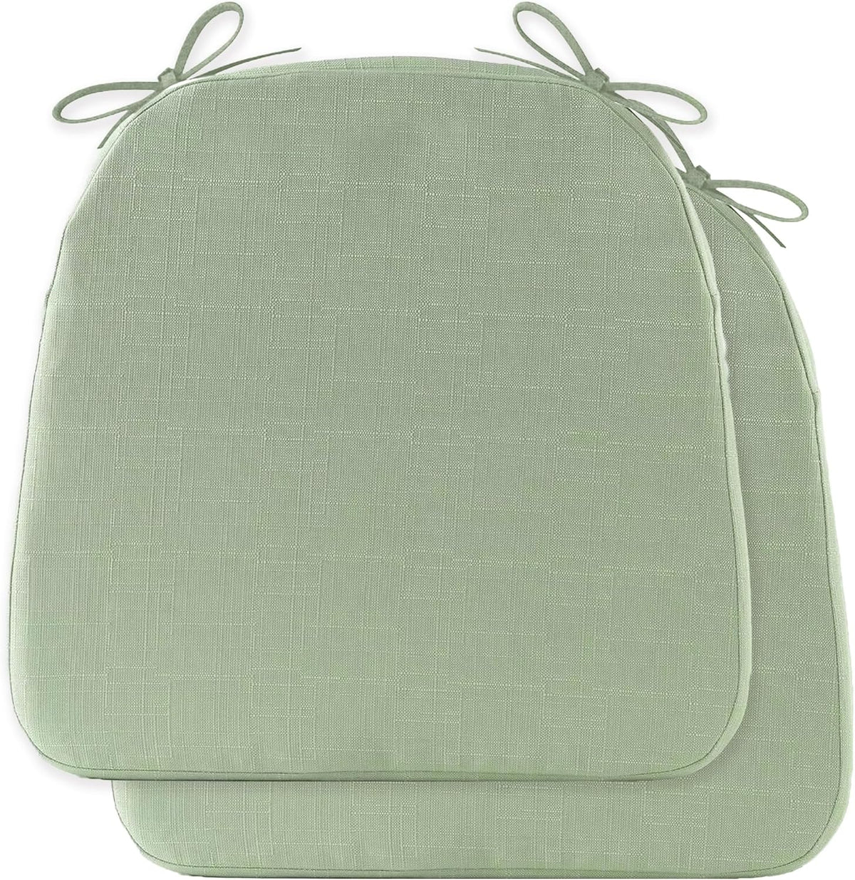 Battilo Chair Cushions for Dining Chairs, 16"x16"x2", Set of 2, Sage Green
