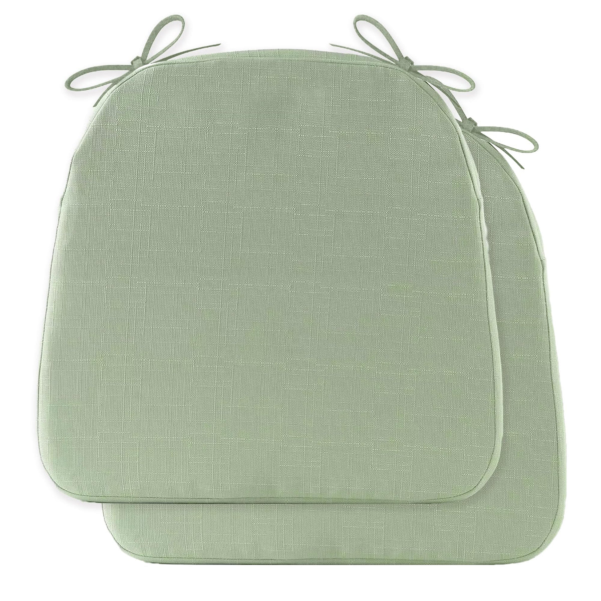 Battilo Chair Cushions for Dining Chairs, 16"x16"x2", Set of 2, Sage Green