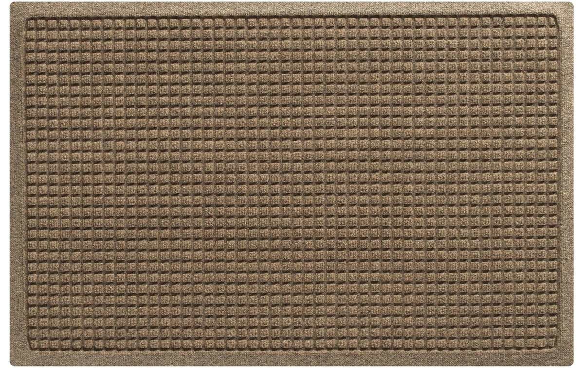 WaterHog Squares Front Door Mat Indoor Outdoor Entrance, All-Weather Mats