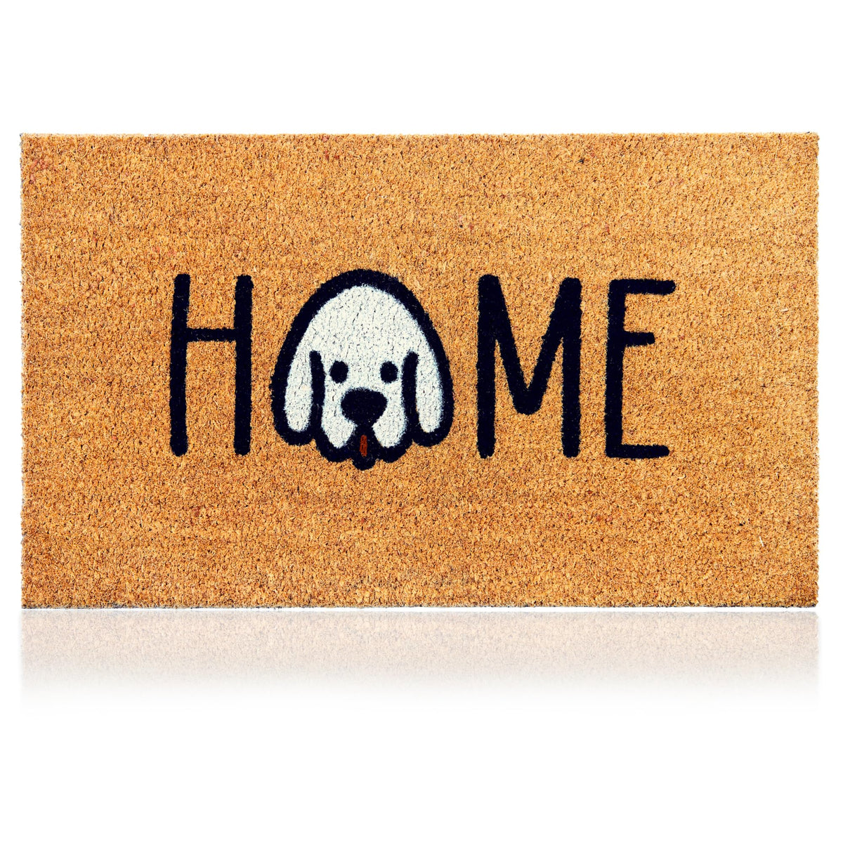 Coir Welcome Mat, Non-Slip, Colorful Birds, 17 x 29 in