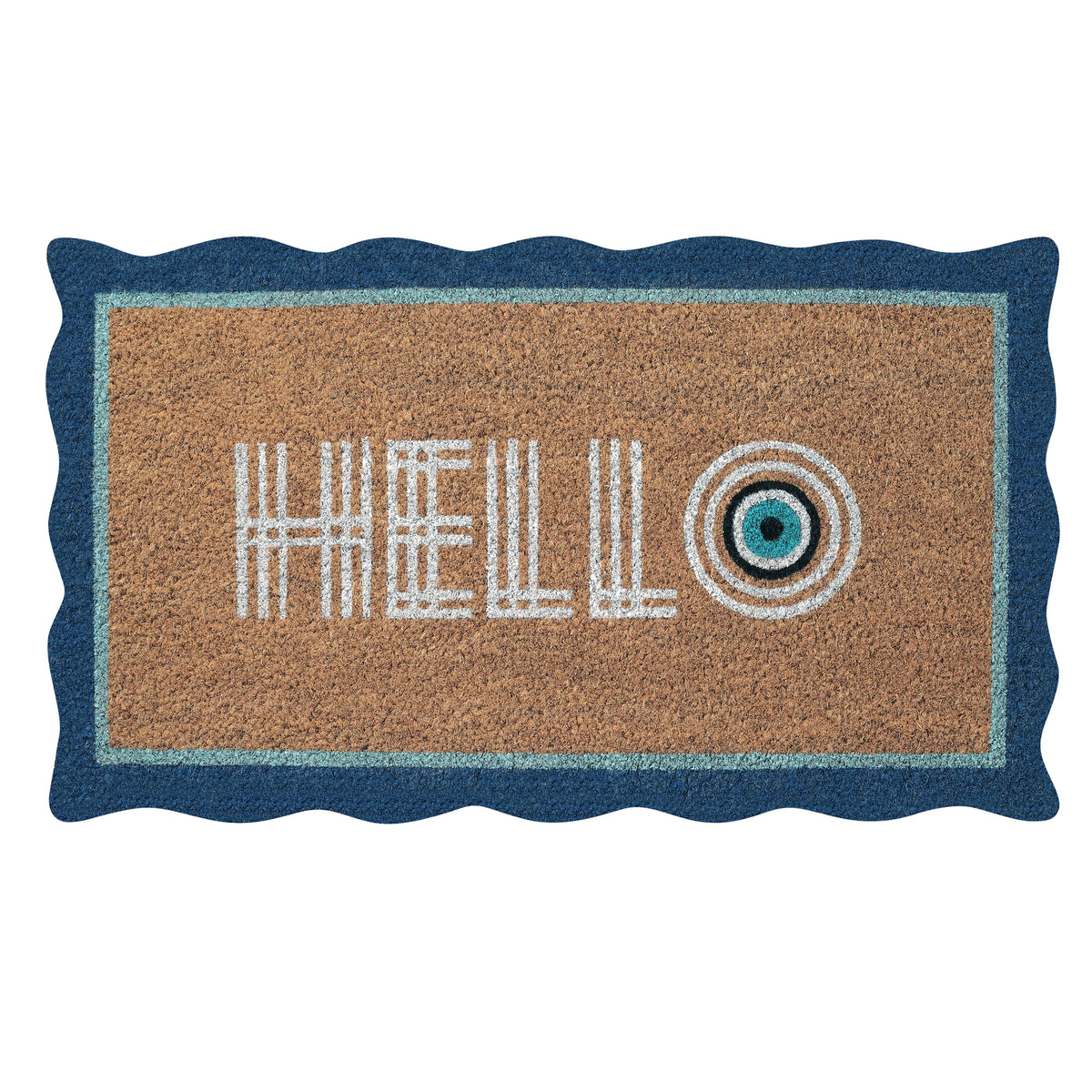 Folkulture Door Mat, Welcome Mat, Welcome Matt Outdoor Doormats - 16" x 28"