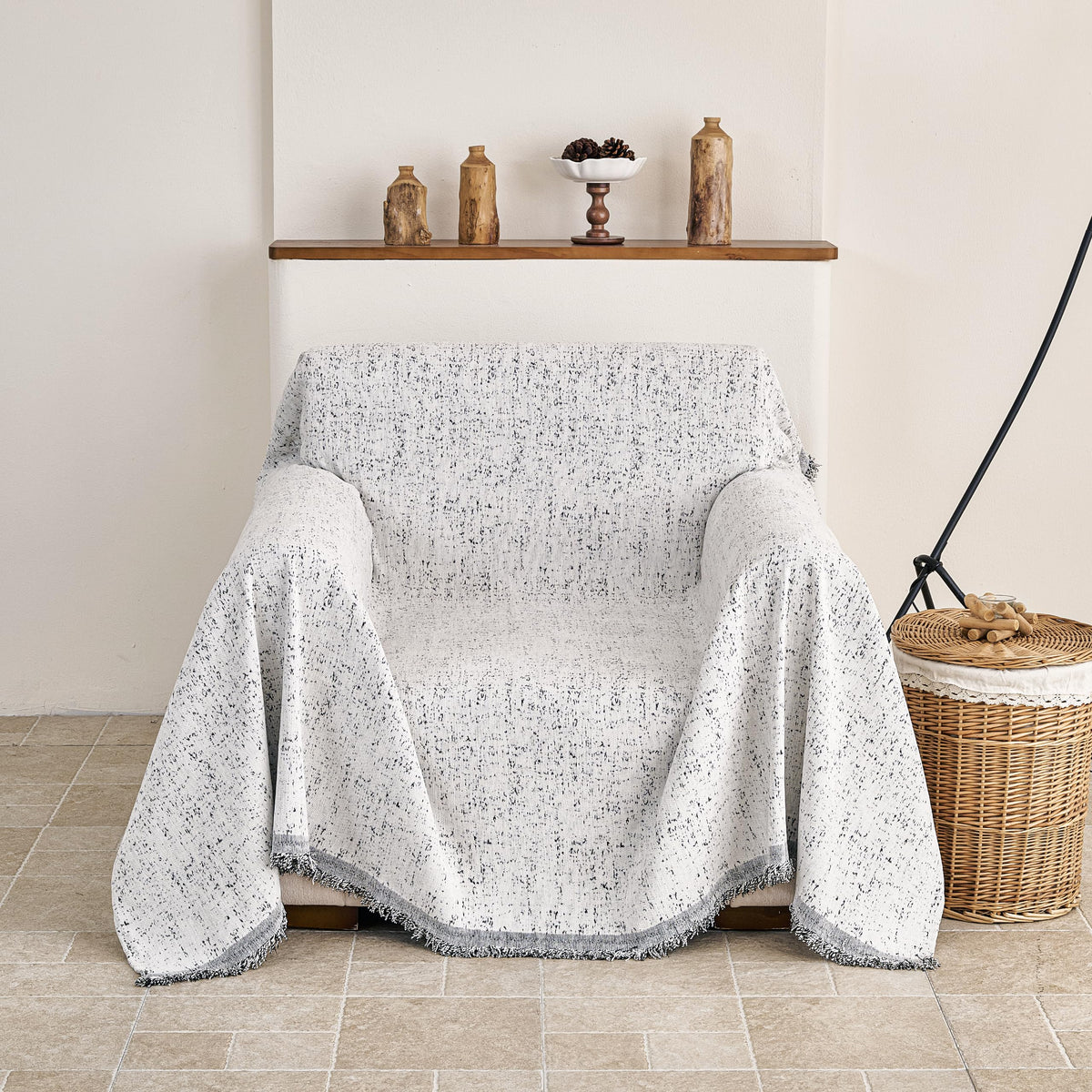 Couch Cover for Sofa, Boho Sofa Covers Washable 3 Cushion for Dogs
