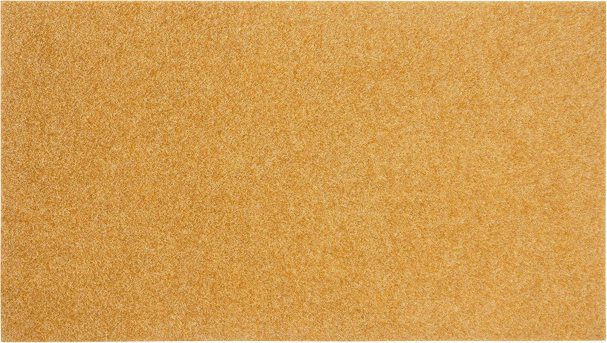 KAF Home Eco Coir Non-Shed Synthetic Doormat, Heavy-Duty, Weather Resistant, Non-Slip PVC Backing, 17 by 30 Inches, Natural